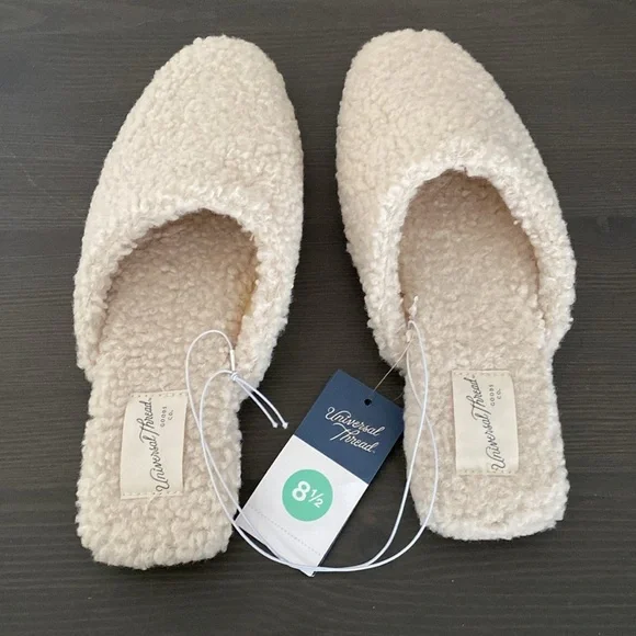 Universal Thread Margot Flats Boulce Memory Foam Slip On Size 8.5 Cream - Picture 4 of 8